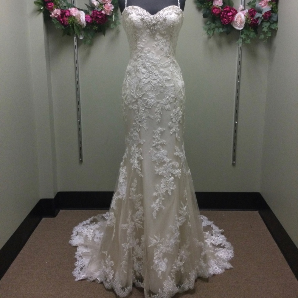 Blue by Enzoani Islandia designer wedding gown on sale!!